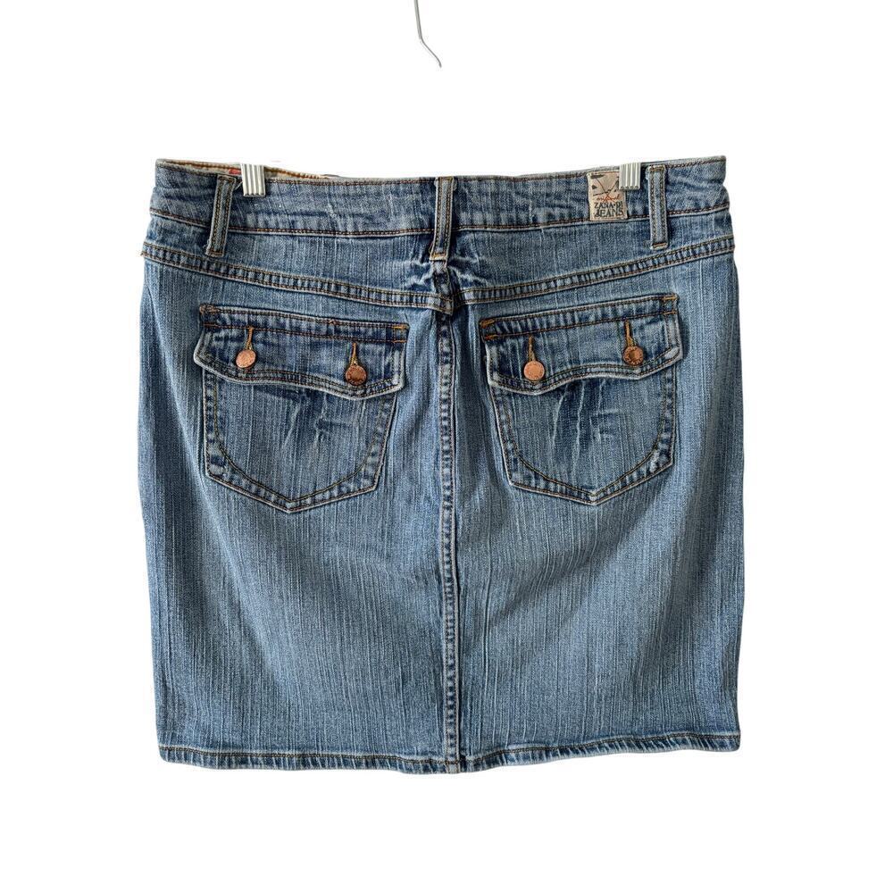 Zana Di Original Jeans Denim Mini Skirt - Picture 2 of 3